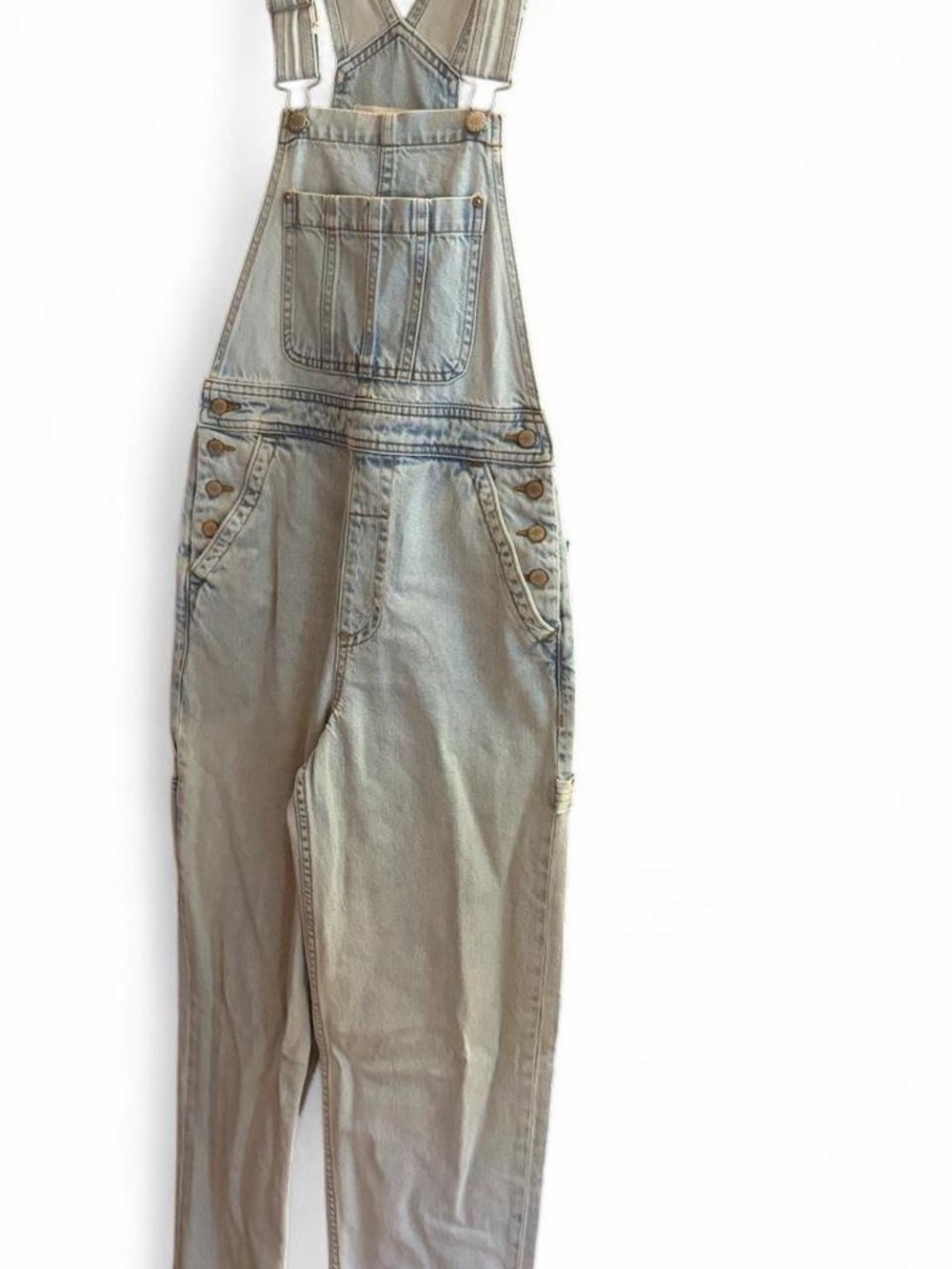 Aritzia Denim Forum overalls